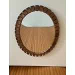 Teakhouten jaren 60 spiegel